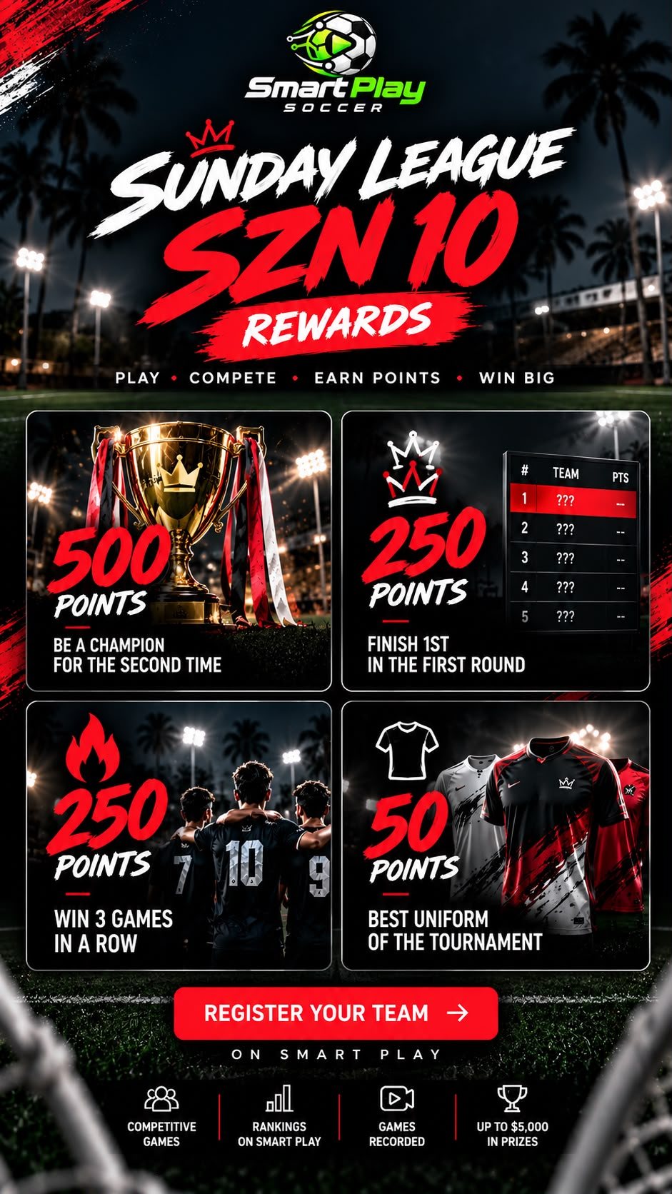 Sunday League SZN 10 Rewards